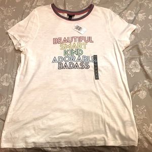 Size 0 (L) torrid shirt never been worn